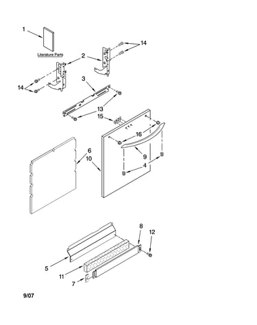 Door and panel parts