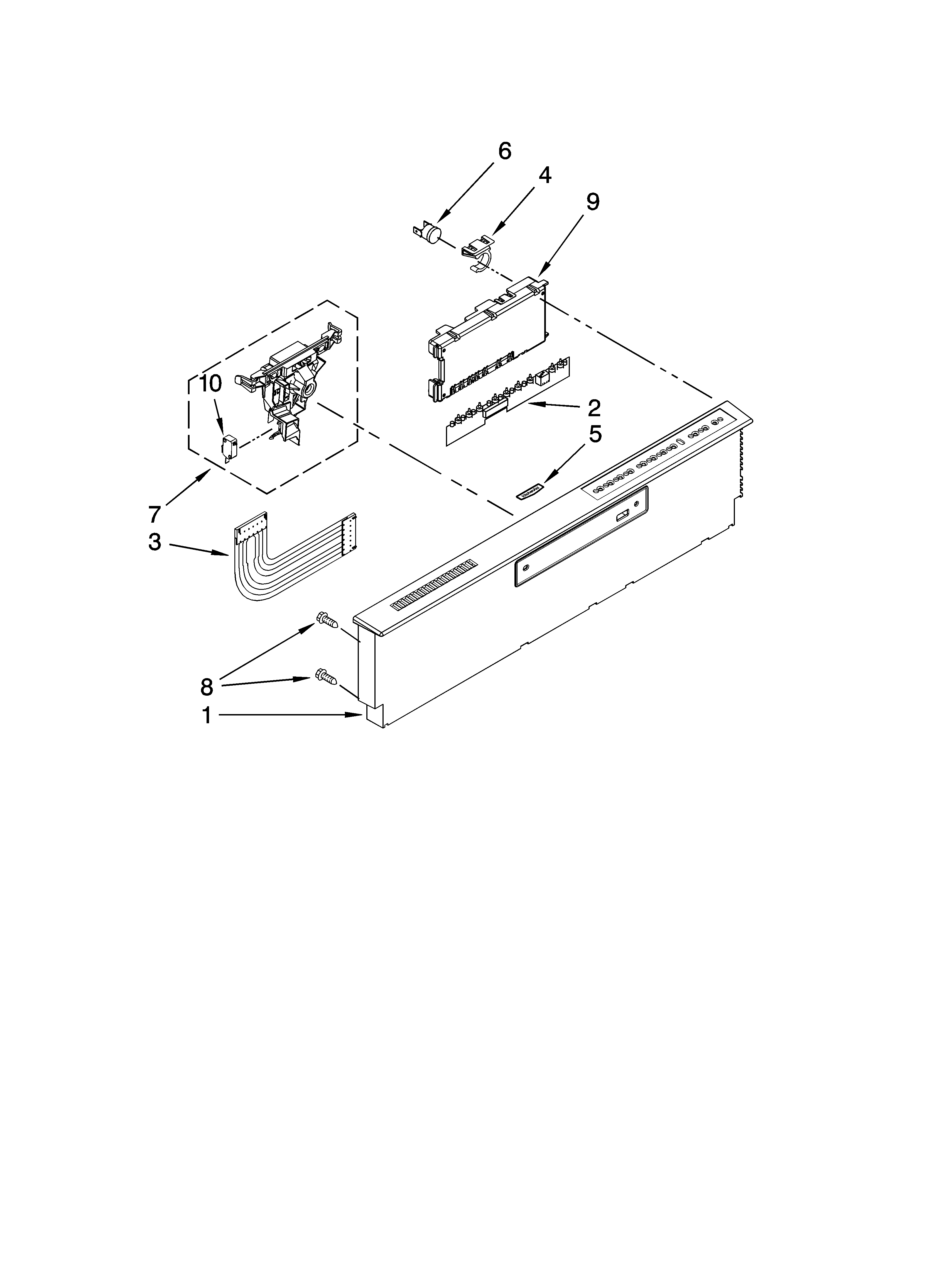 CONTROL PANEL PARTS