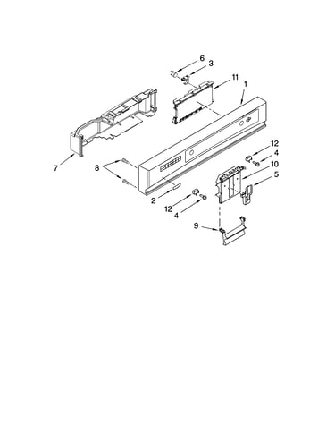 Control panel parts