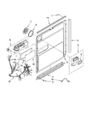 Door and latch parts
