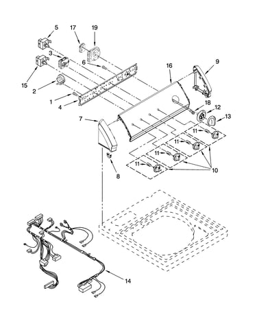 Control panel parts