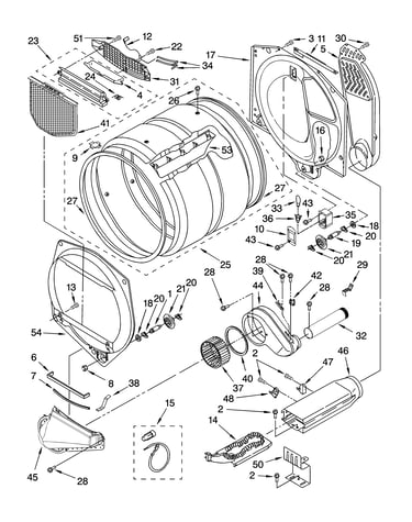 Bulkhead parts, optional parts (not included)
