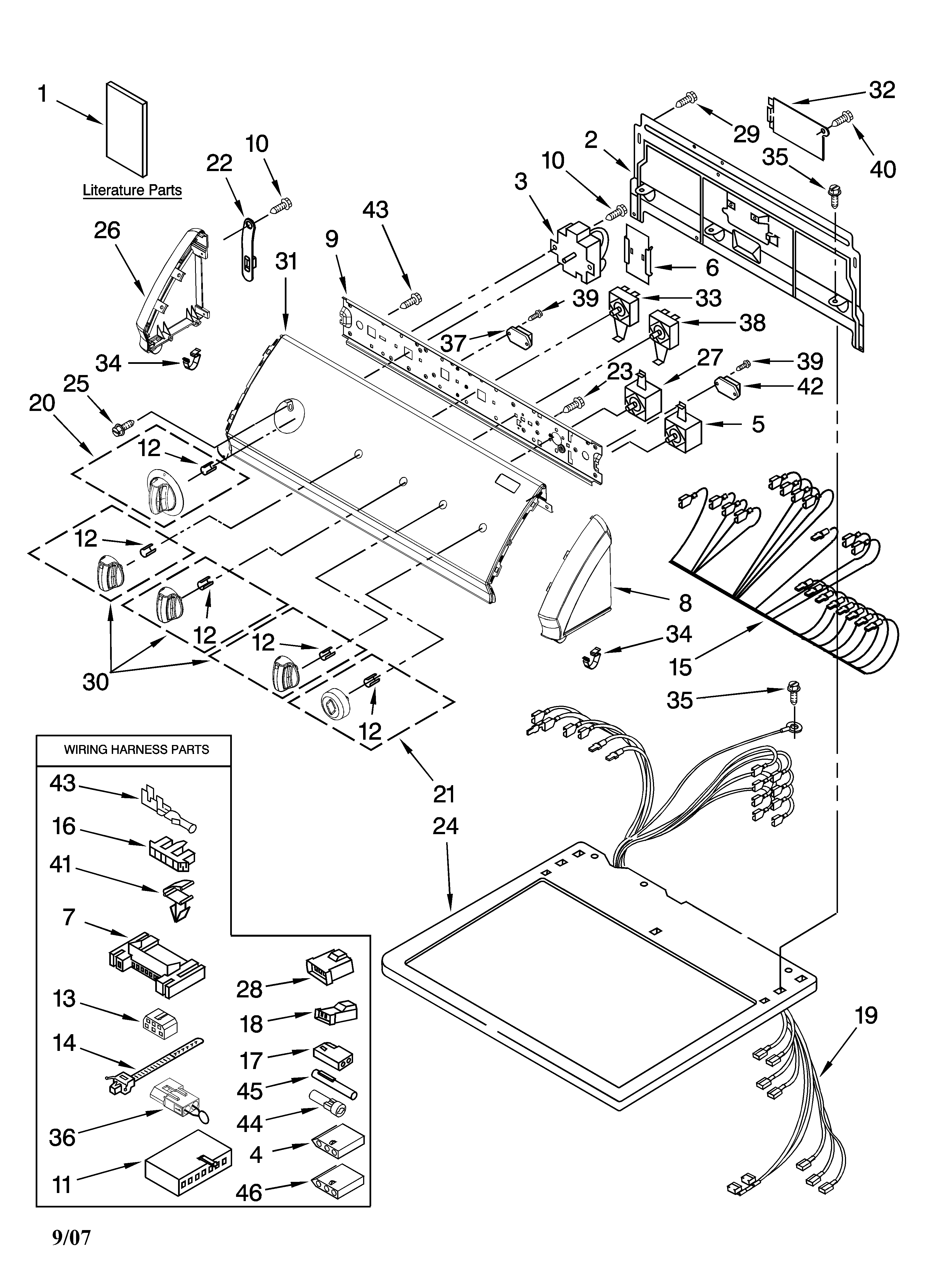 TOP AND CONSOLE PARTS