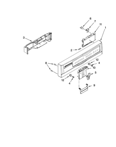 Control panel parts