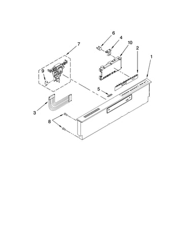 Control panel parts