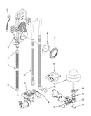 Fill, drain, and overfill parts
