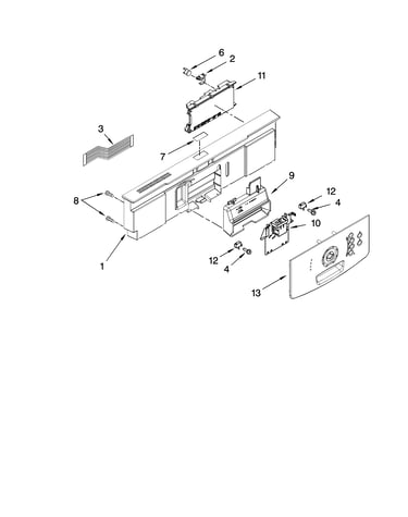 Control panel parts