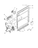 Door and latch parts
