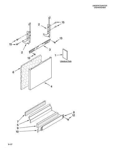 Door and panel parts