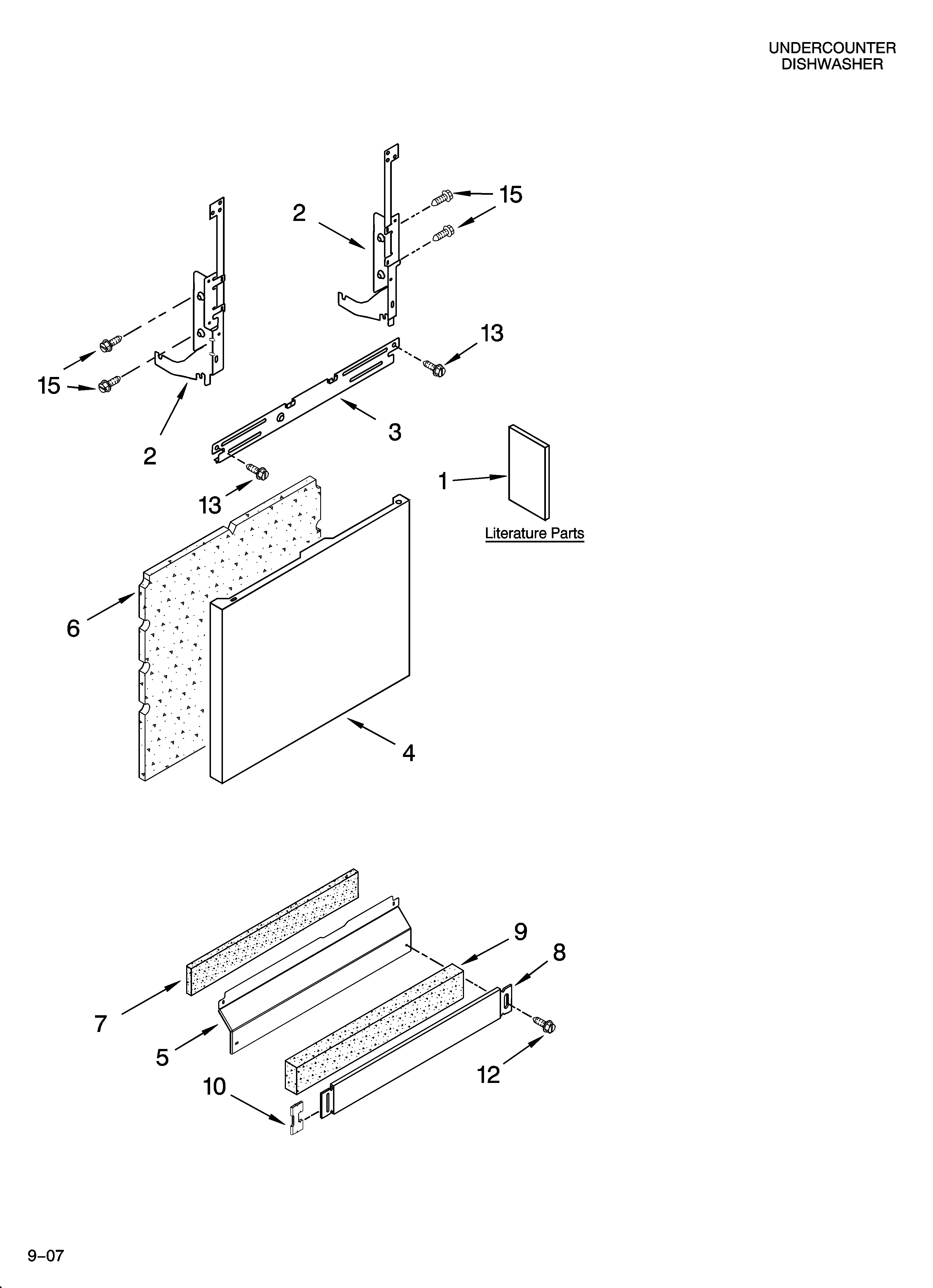 Door and panel parts