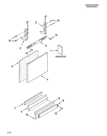 Door and panel parts