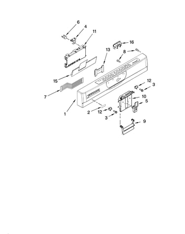Control panel parts