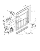 Door and latch parts