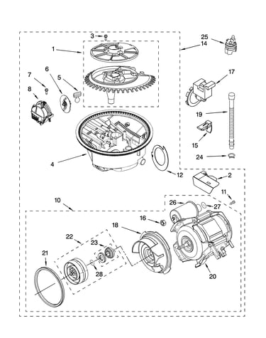 Pump and motor parts