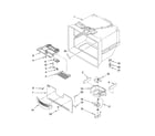 Kenmore 59675234703 freezer liner parts diagram
