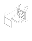 Freezer door parts