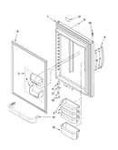 Refrigerator door parts