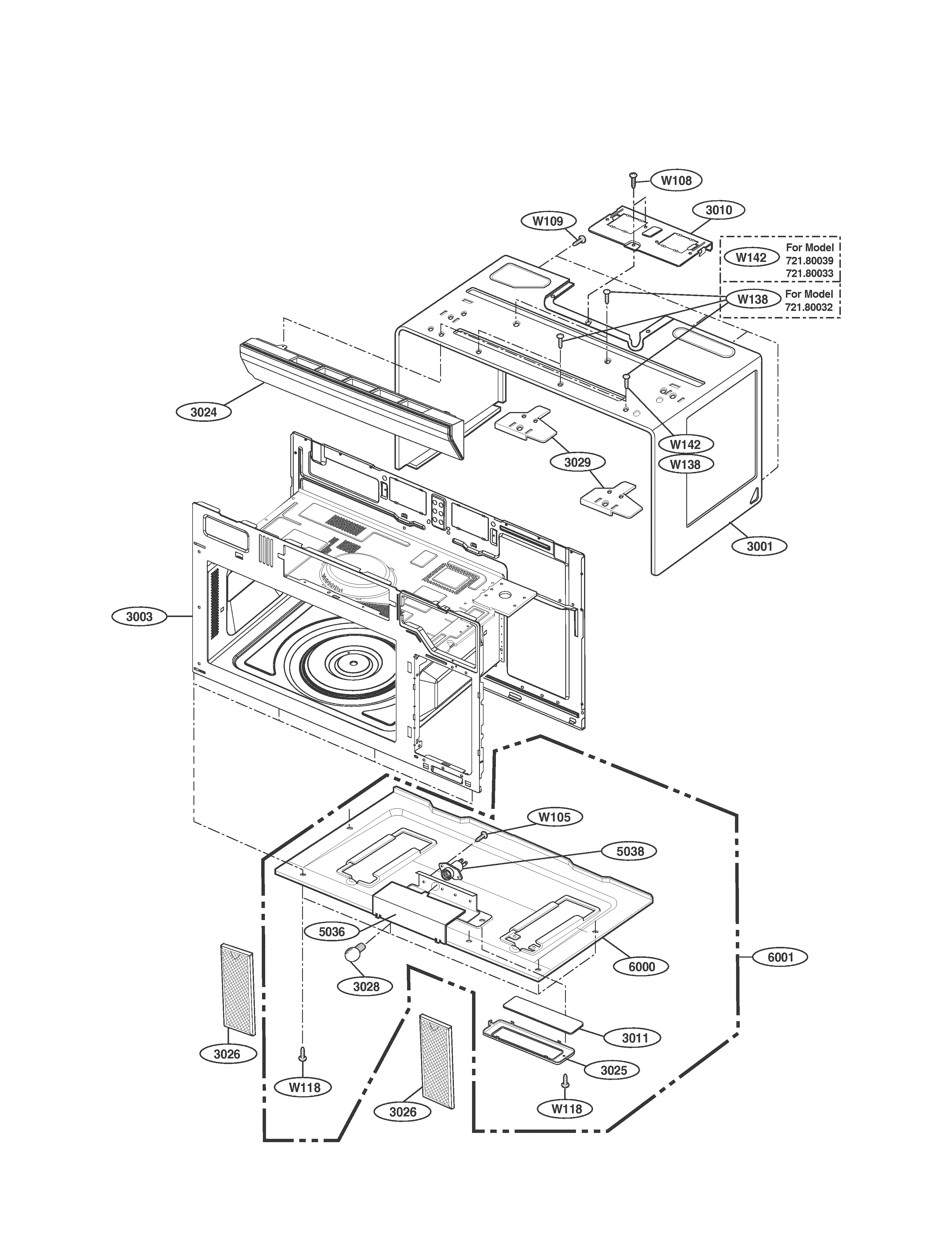 Oven cavity