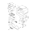 Kenmore 59666122701 freezer liner parts diagram