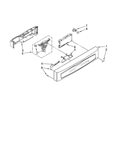 Control panel parts