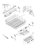 Upper rack and track parts
