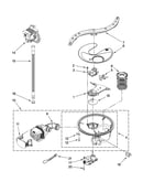 Pump, washarm and motor parts