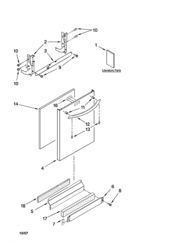 Door and panel parts