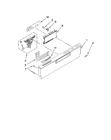 Control panel parts