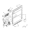 Door and latch parts