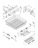 Upper rack and track parts