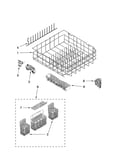 Lower rack parts, optional parts (not included)