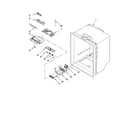 Kenmore Elite 59676062701 refrigerator liner parts diagram