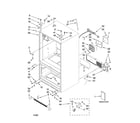 Kenmore 59677532702 cabinet parts diagram