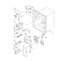 Kenmore 59677533702 refrigerator liner parts diagram