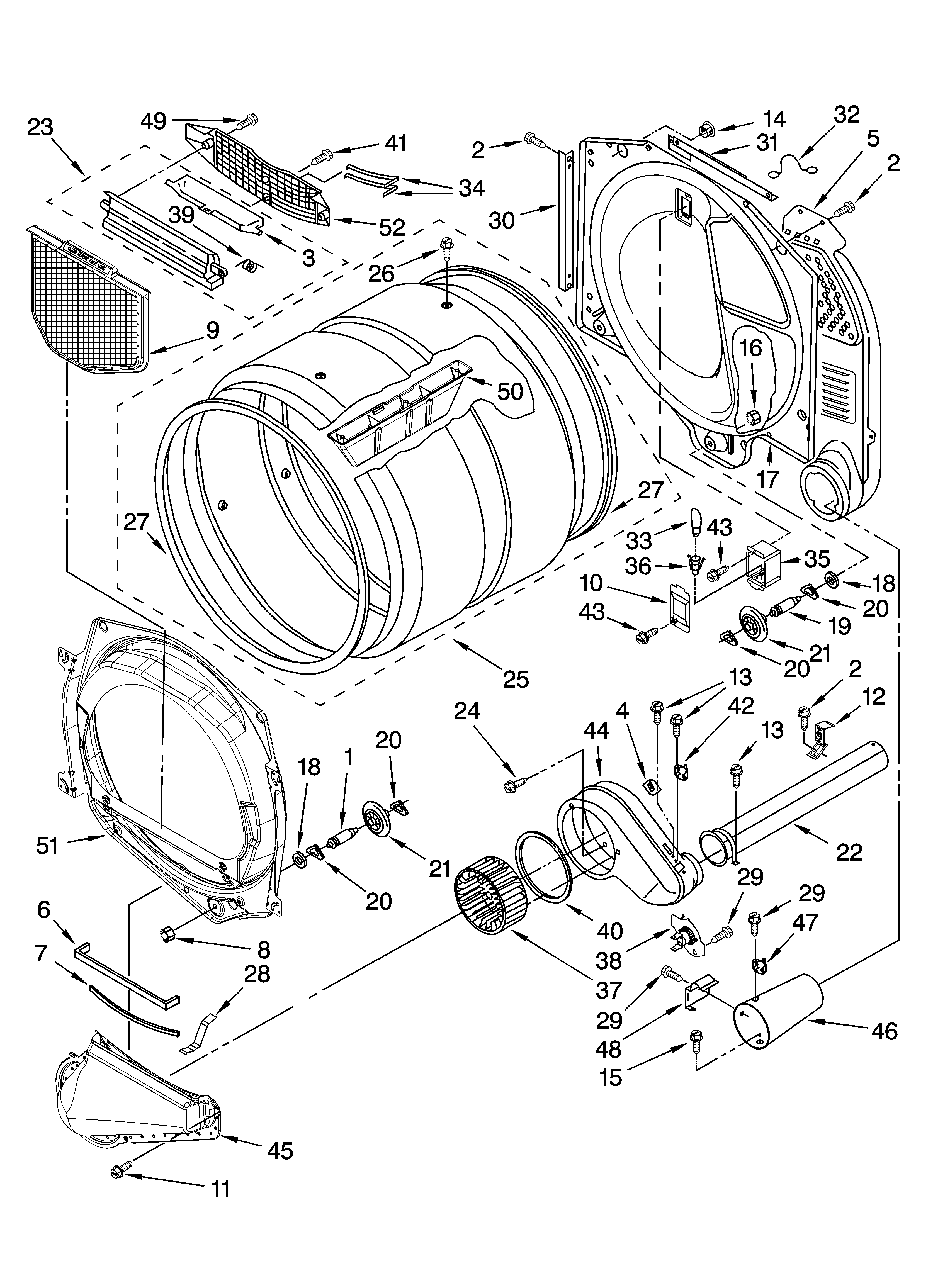 Bulkhead parts