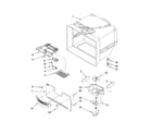 Kenmore 59665934703 freezer liner parts diagram