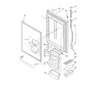 Kenmore 59665932703 refrigerator door parts diagram