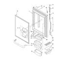 Kenmore 59675934703 refrigerator door parts diagram
