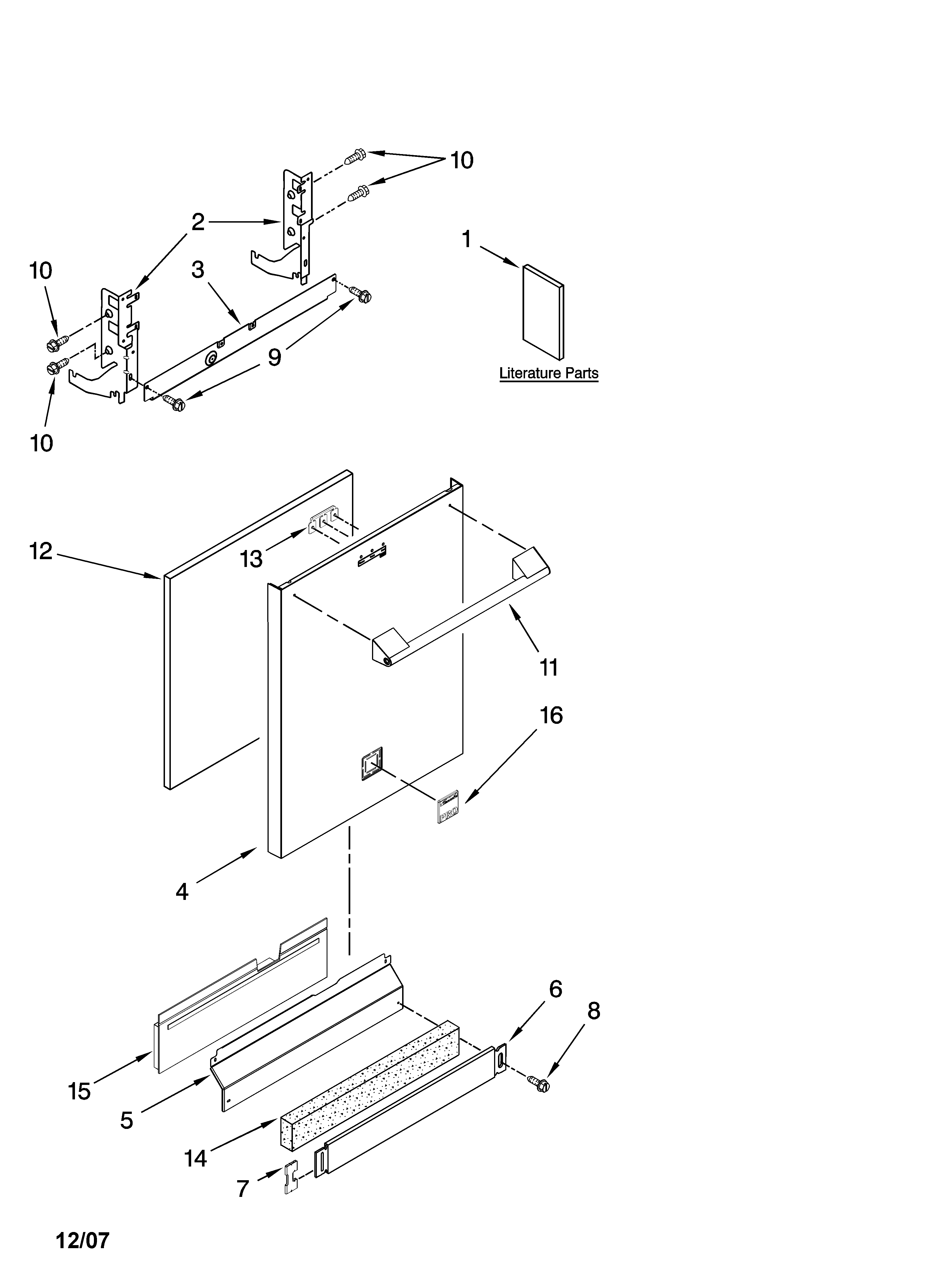 Door and panel parts