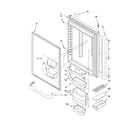 Kenmore 59667254701 refrigerator door parts diagram