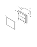 Freezer door parts