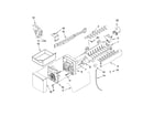 Kenmore Elite 59676572701 icemaker parts, optional parts (not included) diagram