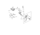 Kenmore 11047531700 pump and motor parts diagram