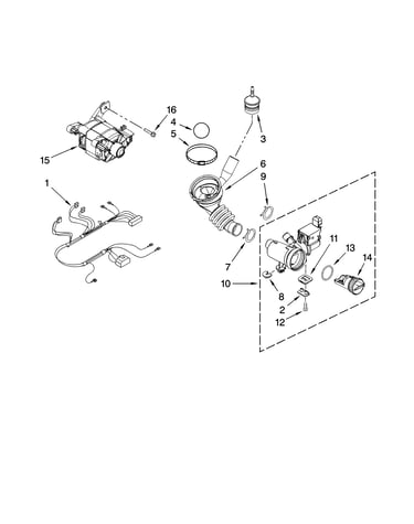 Pump and motor parts