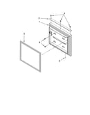 Freezer door parts
