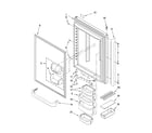 Kenmore 59667959701 refrigerator door parts diagram