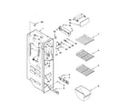 Kenmore 10658914800 freezer liner parts diagram