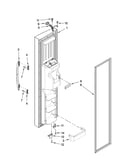 Freezer door parts