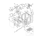 Kenmore Elite 11067032600 cabinet parts diagram