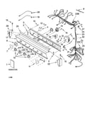 Washer/dryer control panel parts